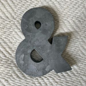 Anthro Zinc Ampersand